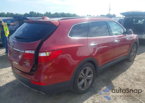 2016 Hyundai Santa Fe Limited из США, поврежденный, VIN KM8SR4HF9GU133644